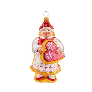 Woman with Ginger Heart - Mysteria Christmas Ornaments