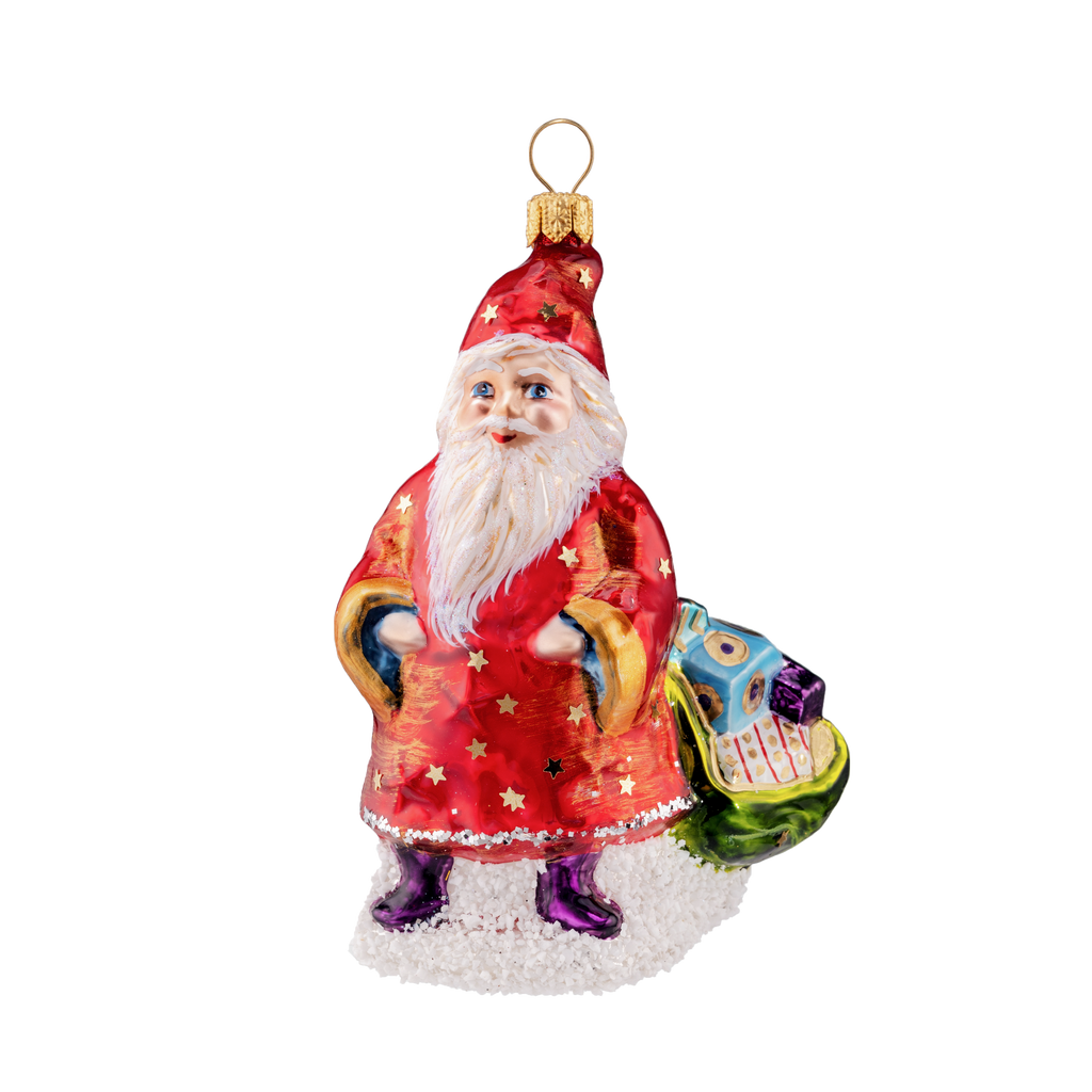 Santa w Bag - Mysteria Christmas Ornaments