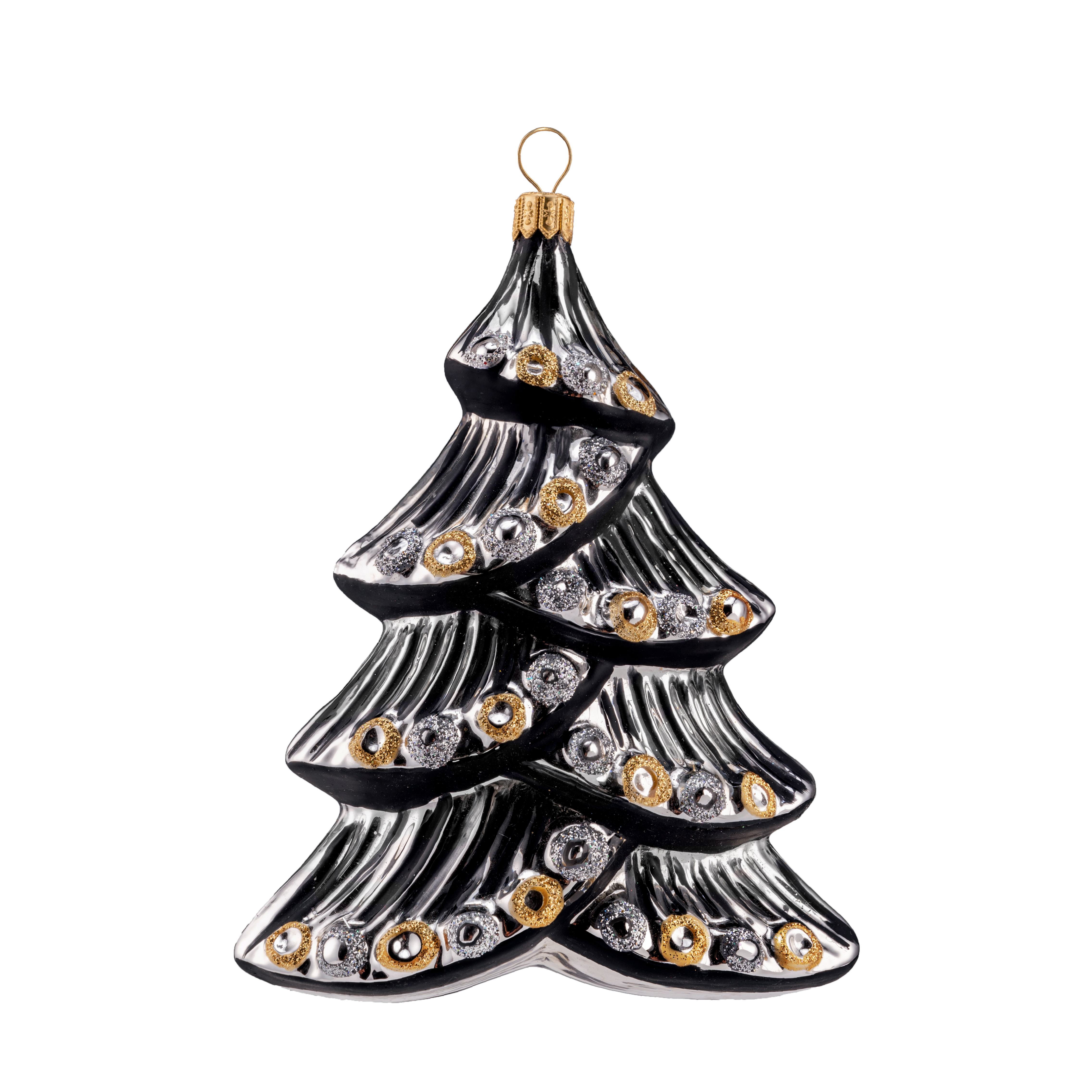 Black Christmas Tree - Mysteria Christmas Ornaments