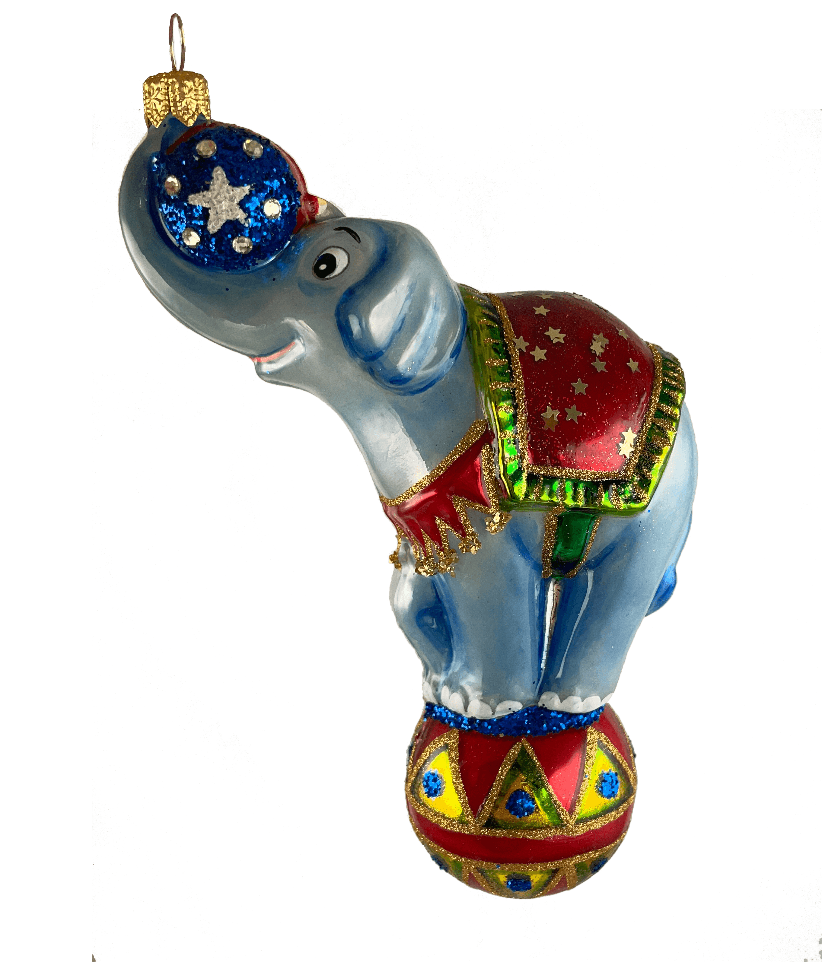 Elephant on a Ball - Mysteria Christmas Ornaments
